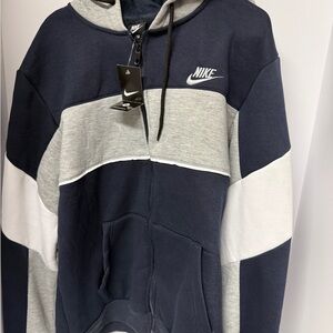 Nike Sportswear Club Fleece Men's Full-Zip Hoodie (size Medium)